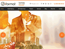 Tablet Screenshot of iformat.com.au